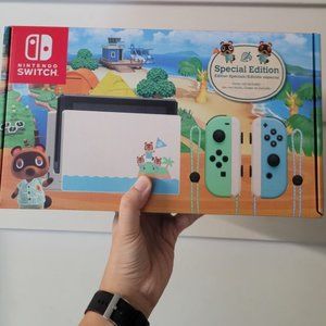 Nintendo Switch Console Animal Crossing